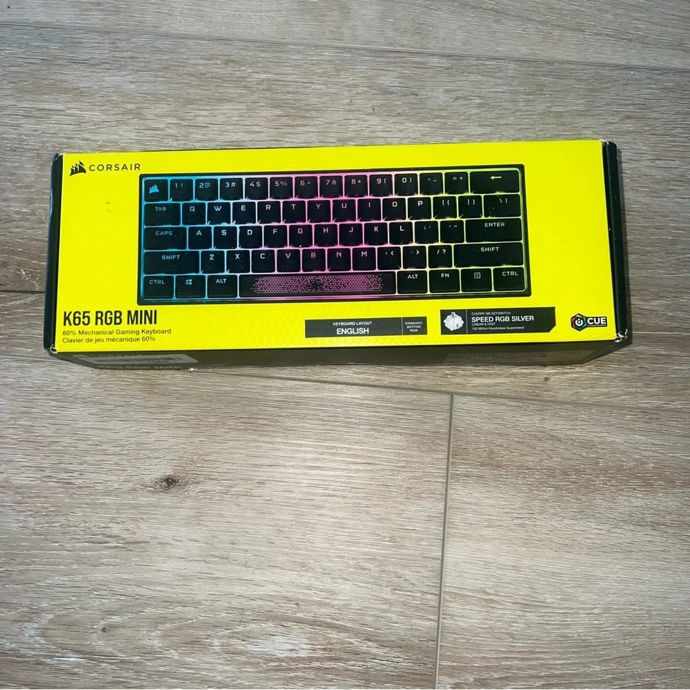 Corsair K65 RGB Mini gaming keyboard